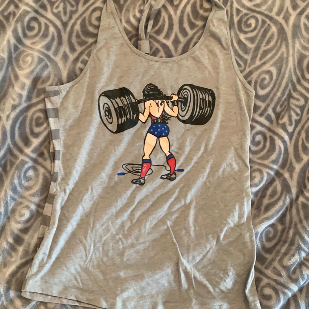 Wonder women weightlifting tank